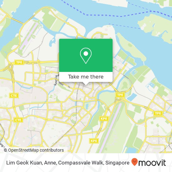 Lim Geok Kuan, Anne, Compassvale Walk地图