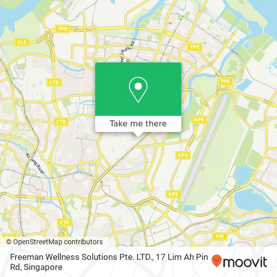 Freeman Wellness Solutions Pte. LTD., 17 Lim Ah Pin Rd map