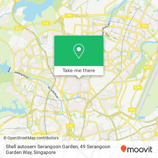 Shell autoserv Serangoon Garden, 49 Serangoon Garden Way map