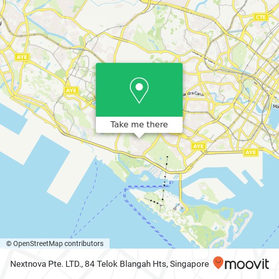 Nextnova Pte. LTD., 84 Telok Blangah Hts map