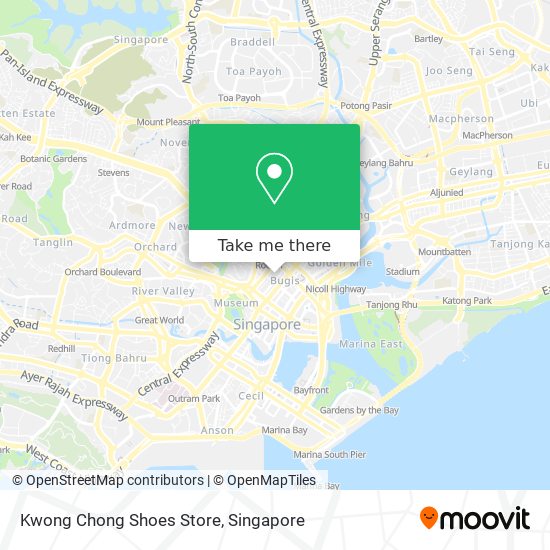 Kwong Chong Shoes Store map