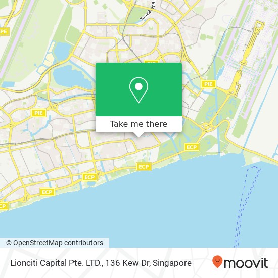 Lionciti Capital Pte. LTD., 136 Kew Dr地图