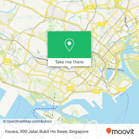 Itsuwa, 300 Jalan Bukit Ho Swee map