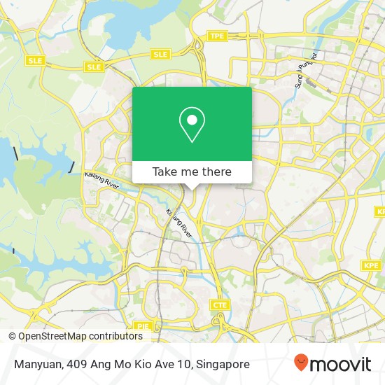 Manyuan, 409 Ang Mo Kio Ave 10 map