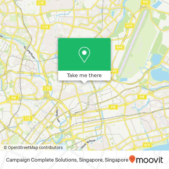 Campaign Complete Solutions, Singapore map
