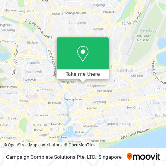 Campaign Complete Solutions Pte. LTD. map