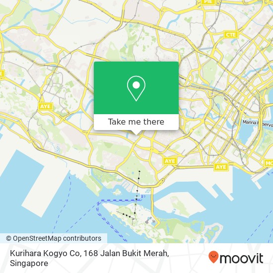 Kurihara Kogyo Co, 168 Jalan Bukit Merah地图