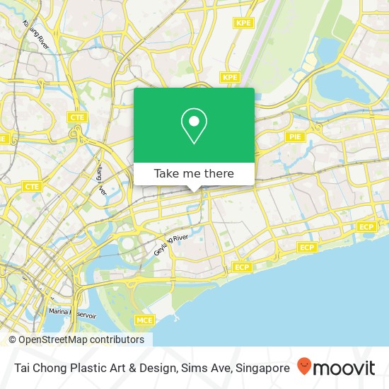 Tai Chong Plastic Art & Design, Sims Ave map