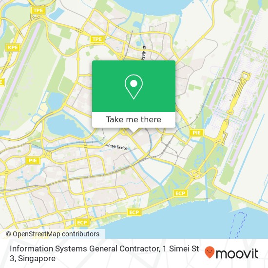 Information Systems General Contractor, 1 Simei St 3地图