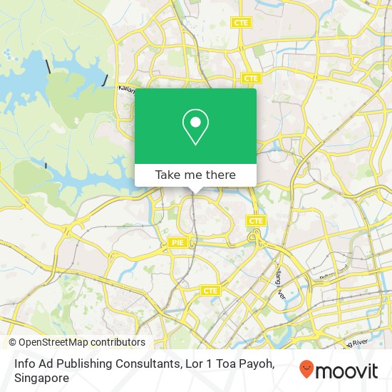 Info Ad Publishing Consultants, Lor 1 Toa Payoh map