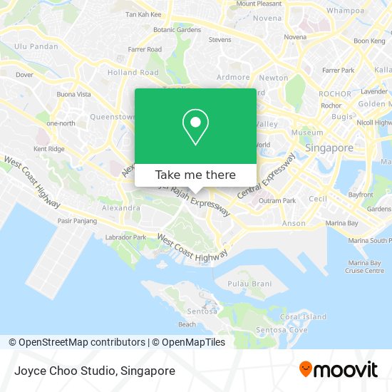 Joyce Choo Studio map