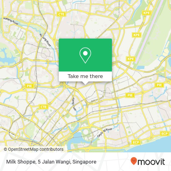 Milk Shoppe, 5 Jalan Wangi map