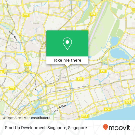 Start Up Development, Singapore map