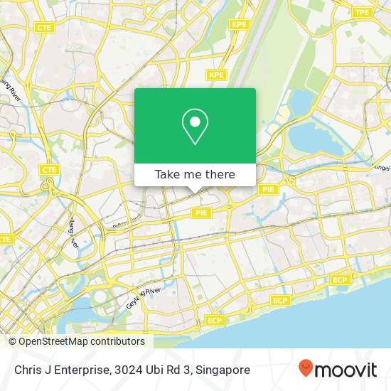 Chris J Enterprise, 3024 Ubi Rd 3地图