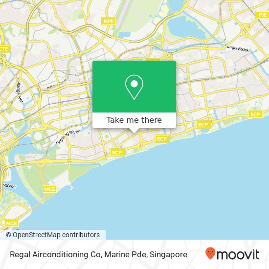 Regal Airconditioning Co, Marine Pde地图