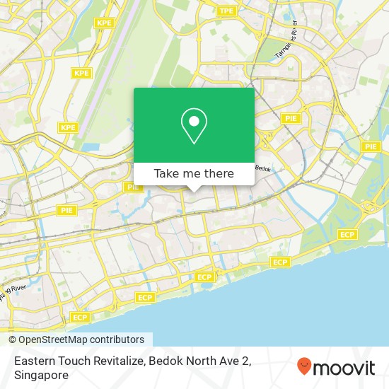 Eastern Touch Revitalize, Bedok North Ave 2地图