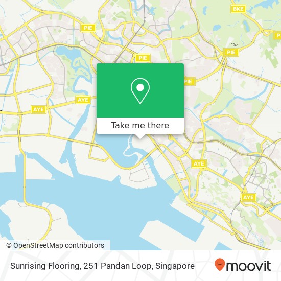 Sunrising Flooring, 251 Pandan Loop map