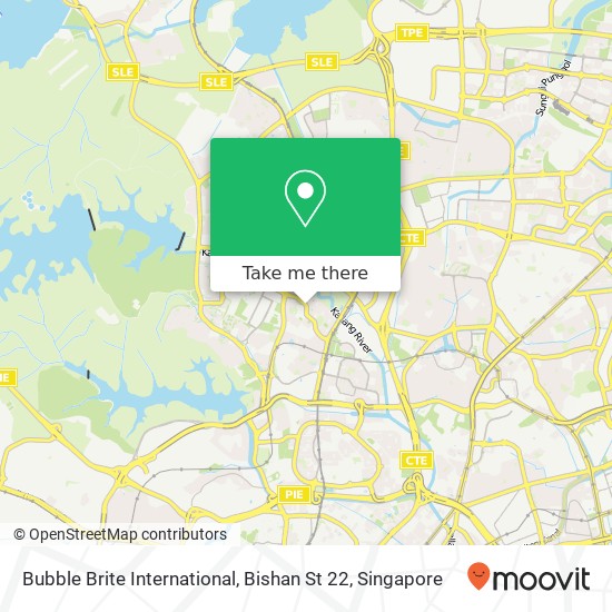 Bubble Brite International, Bishan St 22地图