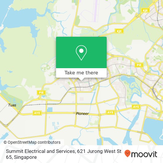 Summit Electrical and Services, 621 Jurong West St 65地图