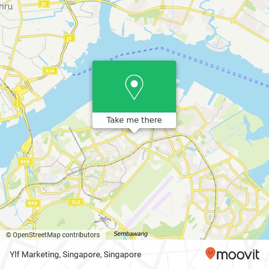 Ylf Marketing, Singapore map