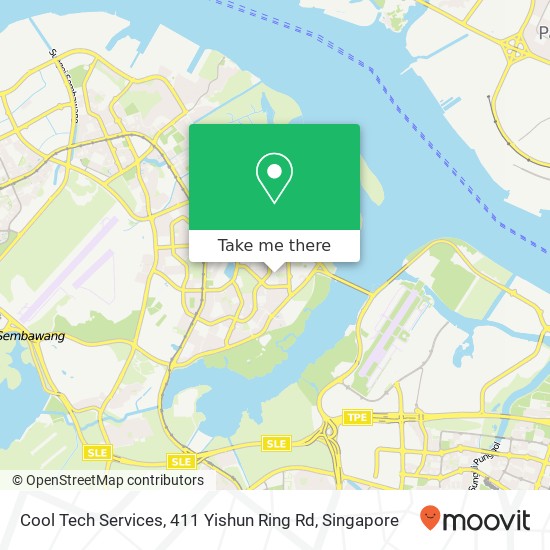 Cool Tech Services, 411 Yishun Ring Rd地图