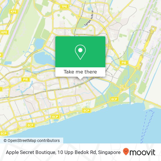 Apple Secret Boutique, 10 Upp Bedok Rd map