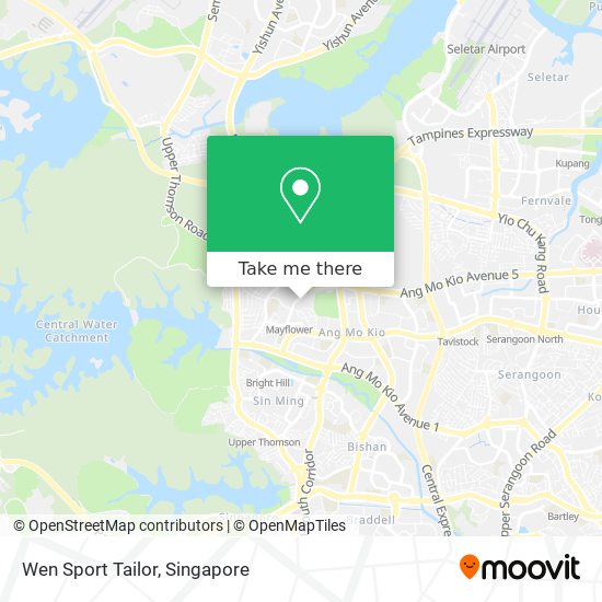 Wen Sport Tailor map