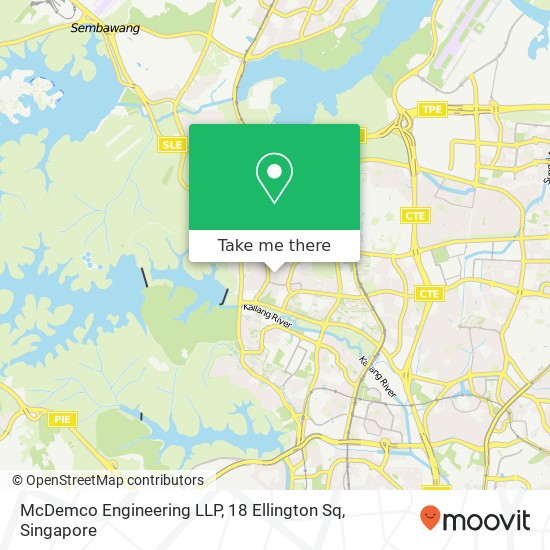 McDemco Engineering LLP, 18 Ellington Sq地图