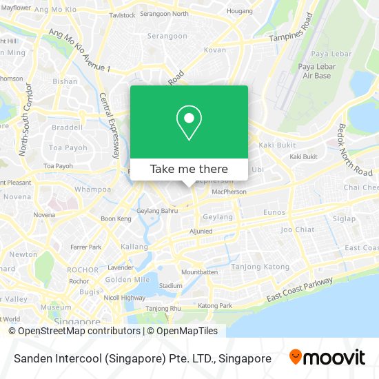 Sanden Intercool (Singapore) Pte. LTD.地图