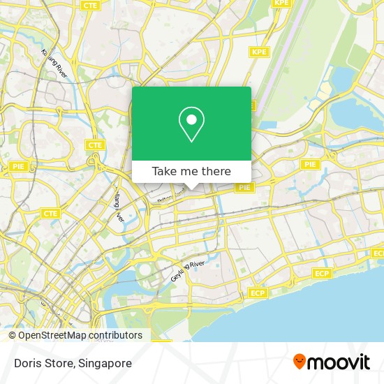 Doris Store map