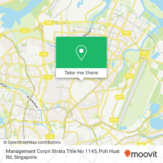 Management Corpn Strata Title No 1145, Poh Huat Rd map