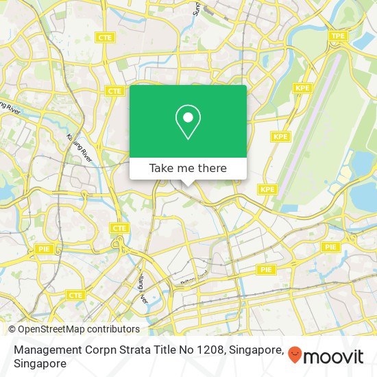 Management Corpn Strata Title No 1208, Singapore地图