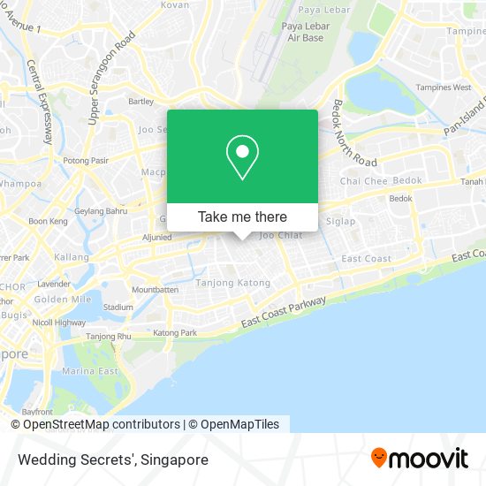 Wedding Secrets' map