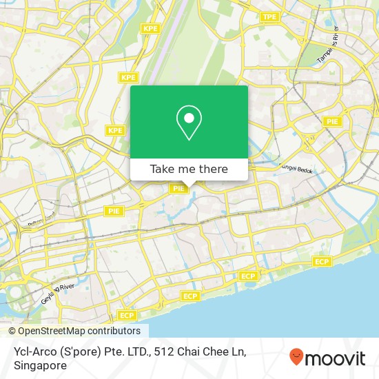 Ycl-Arco (S'pore) Pte. LTD., 512 Chai Chee Ln map