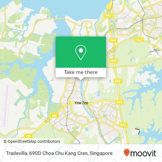 Tradevilla, 690D Choa Chu Kang Cres map