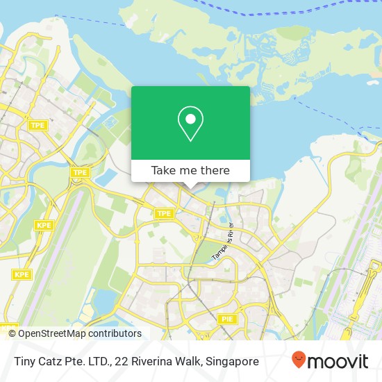 Tiny Catz Pte. LTD., 22 Riverina Walk map