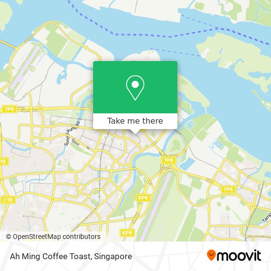 Ah Ming Coffee Toast map