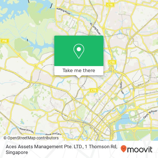 Aces Assets Management Pte. LTD., 1 Thomson Rd地图