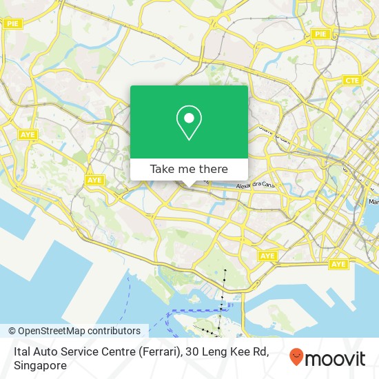 Ital Auto Service Centre (Ferrari), 30 Leng Kee Rd map