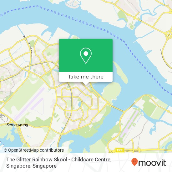The Glitter Rainbow Skool - Childcare Centre, Singapore map