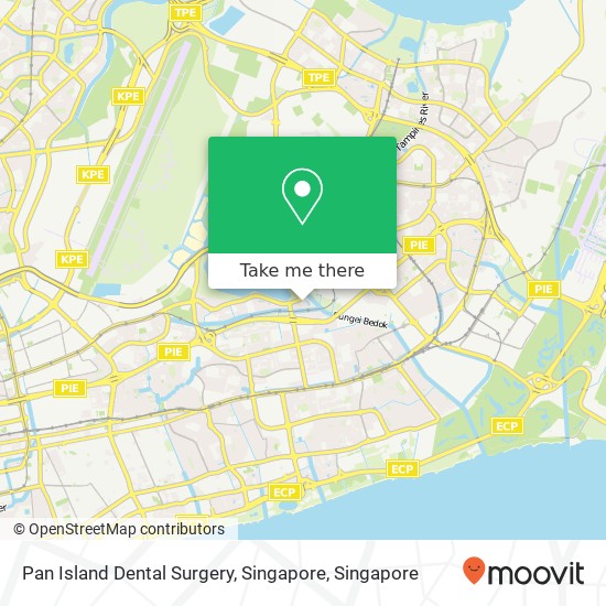 Pan Island Dental Surgery, Singapore地图