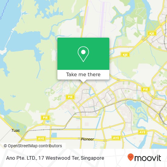 Ano Pte. LTD., 17 Westwood Ter map