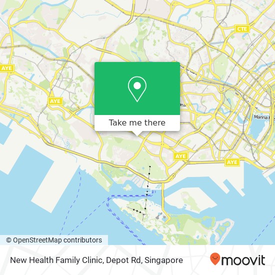 New Health Family Clinic, Depot Rd map