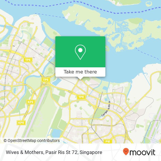 Wives & Mothers, Pasir Ris St 72 map