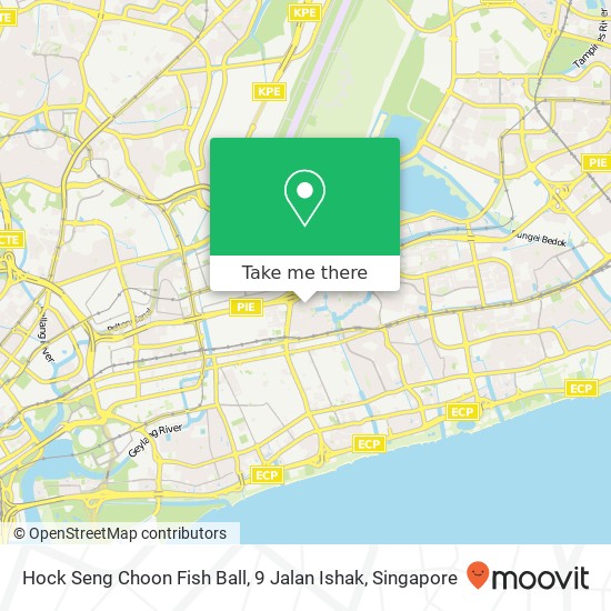 Hock Seng Choon Fish Ball, 9 Jalan Ishak地图