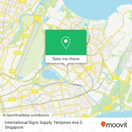 International Signs Supply, Tampines Ave 3地图