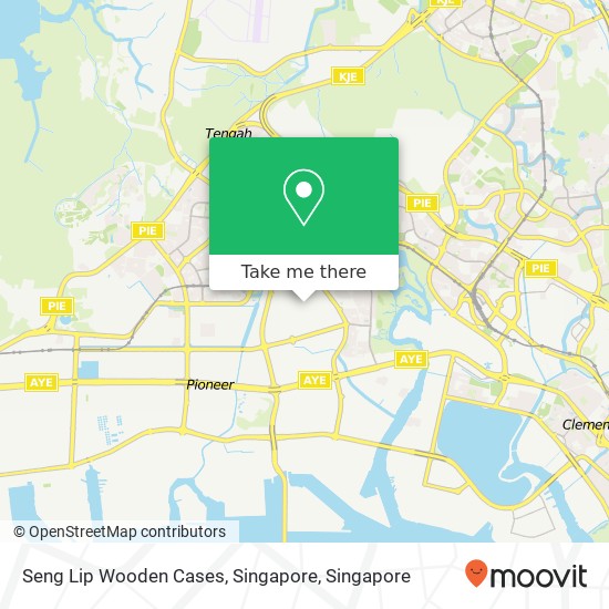 Seng Lip Wooden Cases, Singapore地图