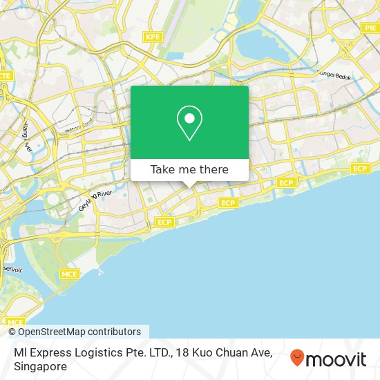 Ml Express Logistics Pte. LTD., 18 Kuo Chuan Ave map