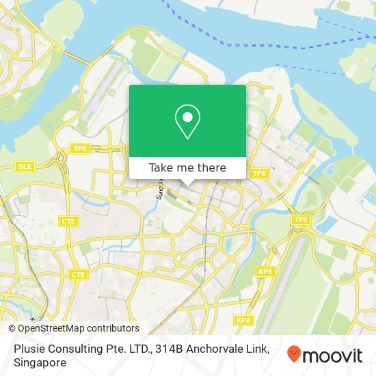 Plusie Consulting Pte. LTD., 314B Anchorvale Link地图