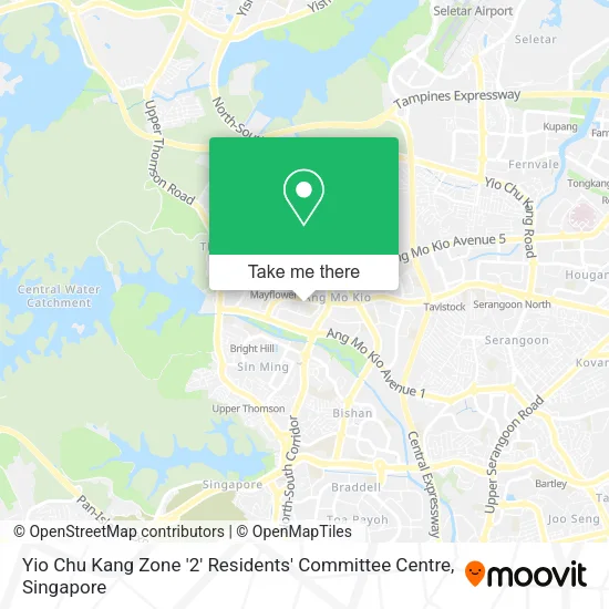 Yio Chu Kang Zone '2' Residents' Committee Centre地图